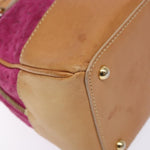 Celine Vintage Macadam Handbag C Macadam Suede - image 12