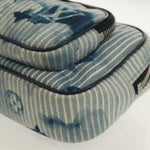 Louis Vuitton Outdoor Pouch Limited Edition Monogram Watercolor Stripes Denim - image 9