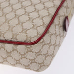 Celine Vintage Macadam Shoulder Bag Canvas Small - image 9