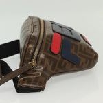 Fendi Mania Logo Waist Bag Zucca Coated Canvas - image 4