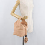 Chanel Square Stitch Tassel Hobo Quilted Leather Small - image 15
