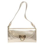 Salvatore Ferragamo Gancini Shoulder Bag Leather - image 19
