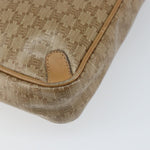 Celine Vintage Macadam Shoulder Bag Canvas and Leather - image 11