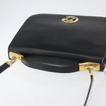 Christian Dior Vintage CD Logo Shoulder Bag Leather - image 15