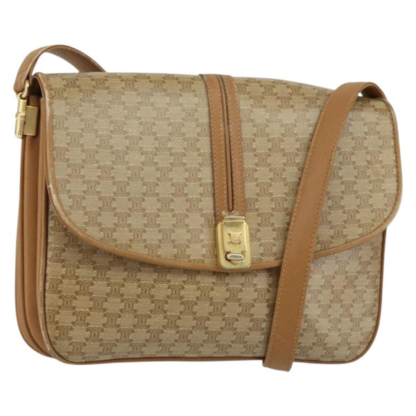 Celine Macadam Shoulder Bag Canvas - image 1