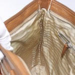 Prada Vintage Convertible Tote Canvas and leather - image 20