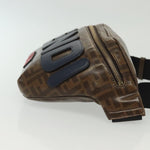 Fendi Mania Logo Waist Bag Zucca Coated Canvas - image 3