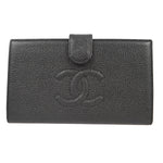 Chanel Timeless CC French Wallet Caviar Long - image 1