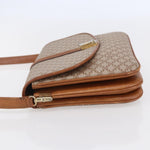 Celine Vintage Macadam Shoulder Bag Canvas and Leather - image 4
