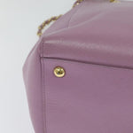 Salvatore Ferragamo Vara Bow Chain Tote Leather Medium - image 12