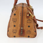 MCM Visetos logogramme Handbag Canvas and Leather - image 3