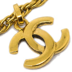 Chanel CC Pendant Necklace Metal - image 3