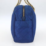 Prada Chain Shoulder Bag Quilted Tessuto Large - image 4
