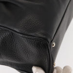 Salvatore Ferragamo Gancini Buckle Shoulder Bag Leather Large - image 10