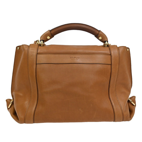 Salvatore Ferragamo Suzanna Satchel Smooth Leather Medium