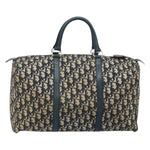 Christian Dior Vintage Trotter Boston Bag Diorissimo Canvas Large - image 2