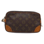 Louis Vuitton Marly Dragonne Clutch Monogram Canvas PM - image 17