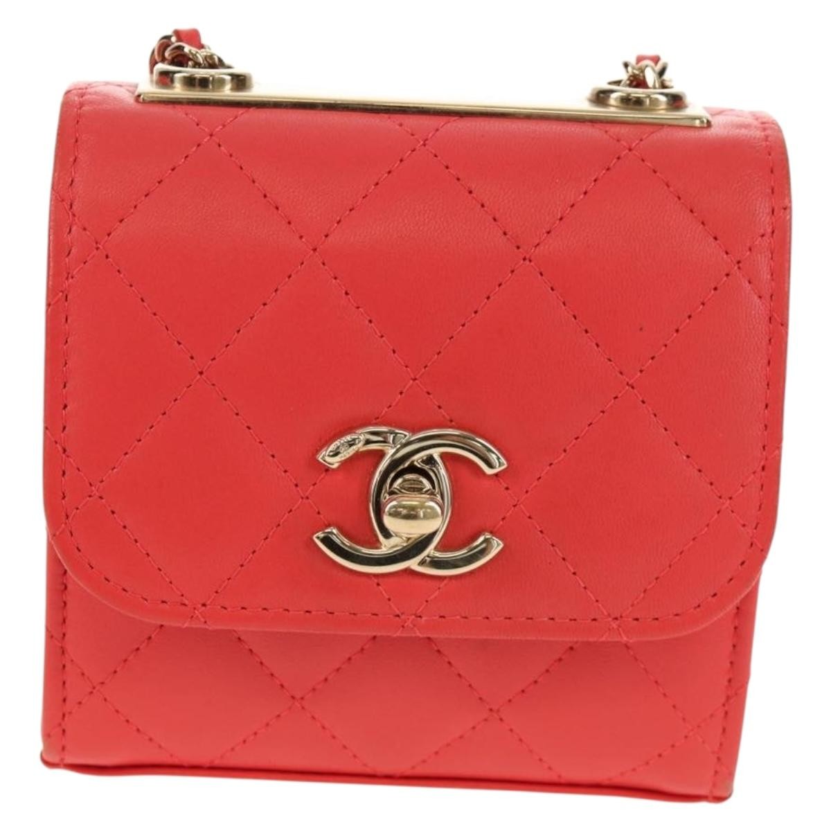 Chanel Trendy CC Clutch with Chain Quilted Lambskin Small - image 1