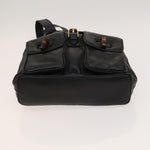 Gucci Vintage Bamboo Backpack Leather - image 16