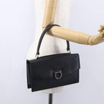Salvatore Ferragamo Gancini handbag Leather - image 13
