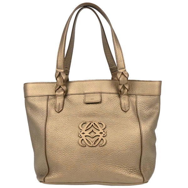 Loewe Vintage Anagram Tote Leather - image 1