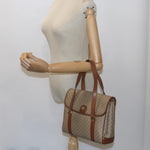 Celine Vintage Macadam Handbag Canvas and Leather - image 11