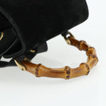 Gucci Gucci bamboo backpack daim mini - image 8