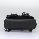 Gucci Vintage Bamboo Backpack Suede and Leather - image 13