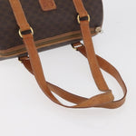 Celine Vintage Macadam Shoulder Bag Canvas and Leather - image 8
