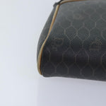 Christian Dior Vintage Honeycomb Zip Pouch Canvas and Leather - image 10