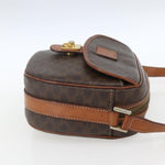 Celine Vintage Macadam Shoulder Bag Canvas and Leather - image 3