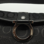 Salvatore Ferragamo Gancini handbag Canvas - image 15