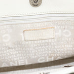 Chanel Square Stitch Tote Quilted Leather Medium - image 17