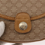 Celine Vintage Macadam Shoulder Bag Canvas and Leather - image 18