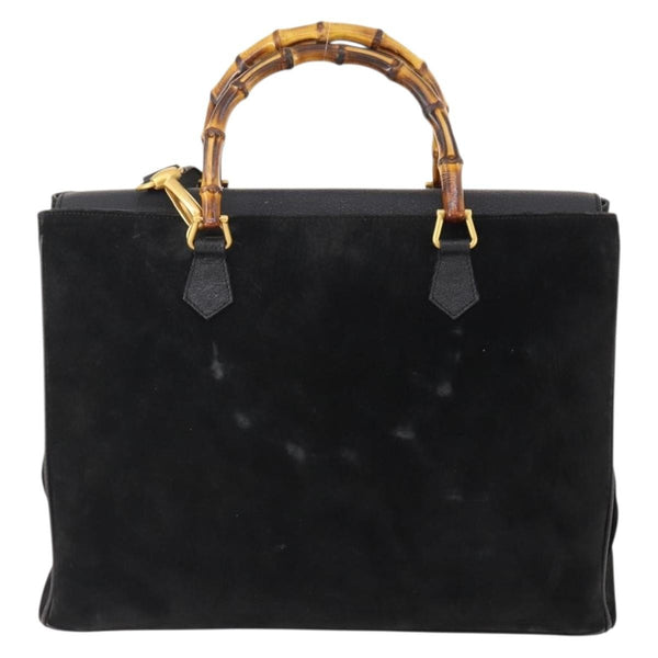 Gucci Bamboo tote bag Suede