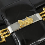 Celine Vintage Carriage Flap Clutch Leather - image 13