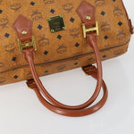 MCM Visetos logogramme Handbag Canvas and Leather - image 7