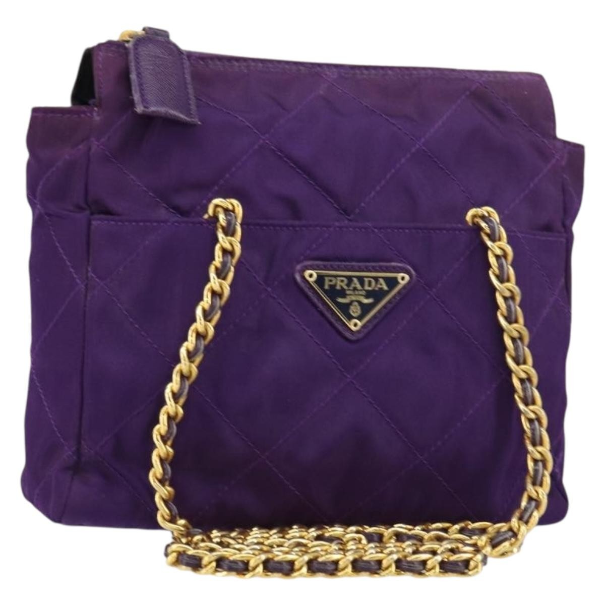 Prada Re-Edition 1995 Chain Tote Quilted Re-Nylon Small - image 1