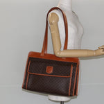 Celine Vintage Macadam Tote bag Canvas and Leather - image 13