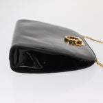 Salvatore Ferragamo Vintage Gancini Chain Shoulder Bag Patent Leather - image 3