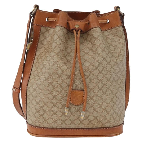 Celine Vintage Buckle Shoulder Bag Canvas - image 1