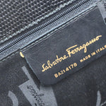 Salvatore Ferragamo Convertible Vara Bow Tote Lizard Embossed Leather Small - image 6