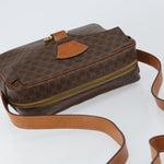 Celine Vintage Macadam Shoulder Bag Canvas and Leather - image 15