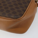 Celine Vintage Macadam Shoulder Bag Canvas and Leather - image 9