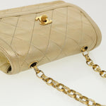 Chanel Vintage CC Chain Flap Bag Quilted Lambskin Mini - image 17