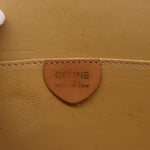 Celine Vintage Macadam Shoulder Bag Canvas and Leather - image 6