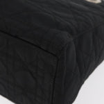Christian Dior Vintage Lady Dior Bag Cannage Quilt Nylon Medium - image 12