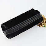 Chanel Vintage gripoix Clutch Velvet - image 12