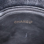 Chanel Vintage CC Chain Tote Caviar Large - image 7