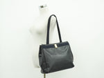 Salvatore Ferragamo Vintage Vara Bow Tote Lizard Embossed Leather Medium - image 10